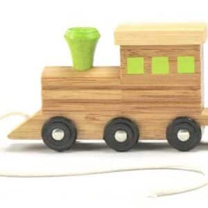 Bamboo engine Green - EverEarth Name TRain