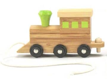 Bamboo engine Green - EverEarth Name TRain