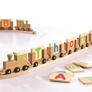 Personalised Wooden Name Train Australia Unique 5 ⭐ Gifts