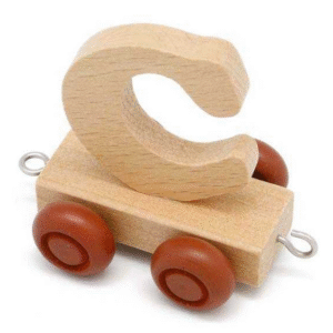 Kaper Kidz Name Train Carriage Letter C