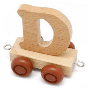 Kaper Kidz Name Train Carriage Letter D