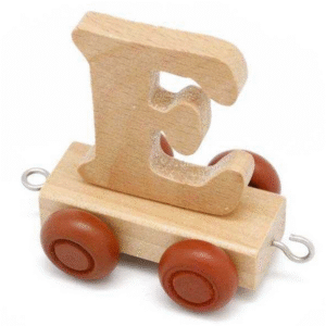 Kaper Kidz Name Train Carriage Letter E