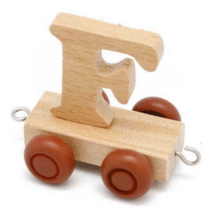 Kaper Kidz Name Train Carriage Letter F