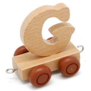 Kaper Kidz Name Train Carriage Letter G