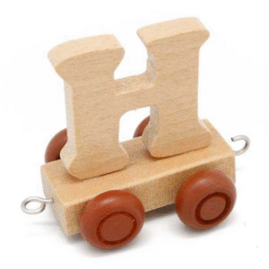 Kaper Kidz Name Train Carriage Letter H