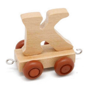 Kaper Kidz Name Train Carriage Letter K