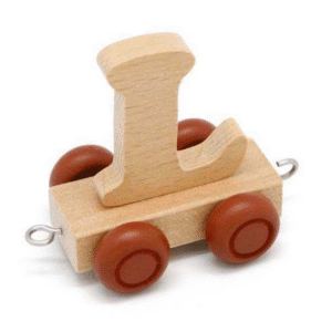 Kaper Kidz Name Train Carriage Letter L