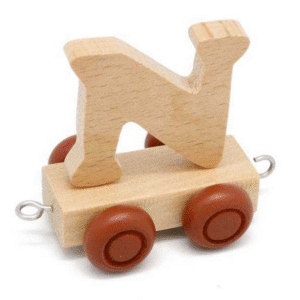 Kaper Kidz Name Train Carriage Letter N