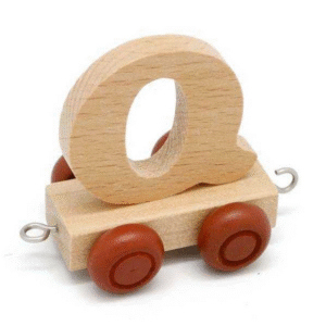 Kaper Kidz Name Train Carriage Letter Q