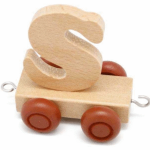 Kaper Kidz Name Train Carriage Letter S