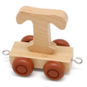 Kaper Kidz Name Train Carriage Letter T