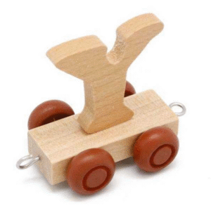 Kaper Kidz Name Train Carriage Letter Y