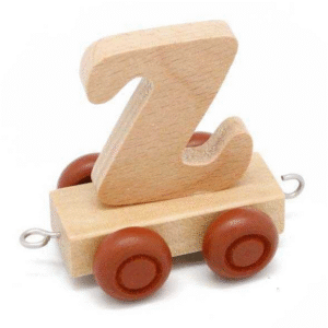 Kaper Kidz Name Train Carriage Letter Z