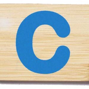 Bamboo Letter C