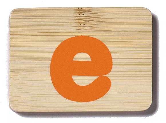 Bamboo Letter E - Image 2