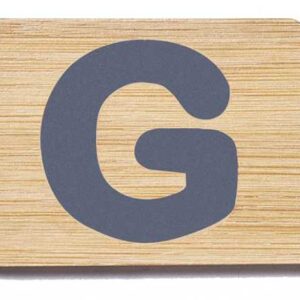 Bamboo Letter G
