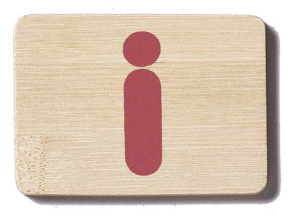 Bamboo Letter I - Image 2