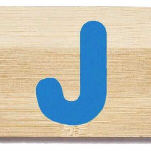 Bamboo Letter J