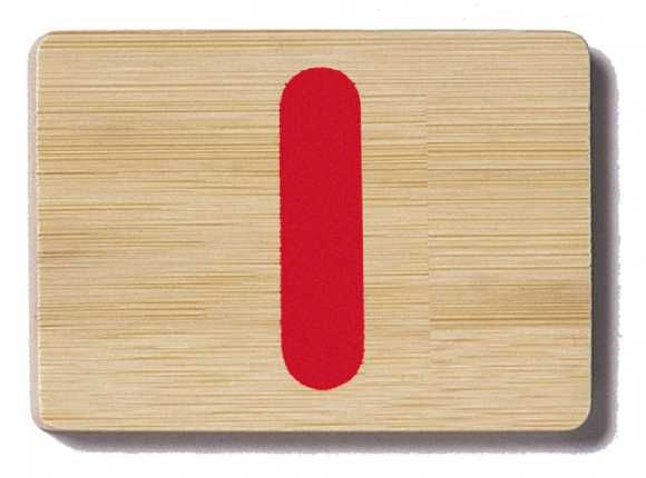 Bamboo Letter L - Image 2