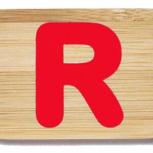 Bamboo Letter R