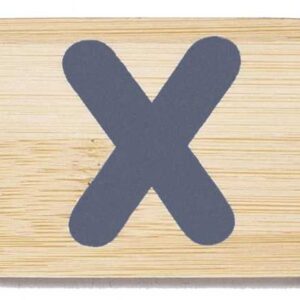 Bamboo Letter X