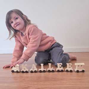 6 letter Kaper Kidz Name Train Keilee