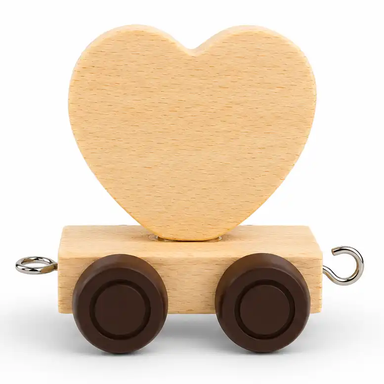 heart carriage for name train